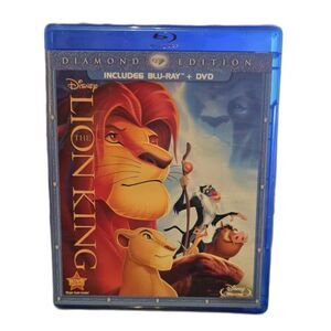 The Lion King Diamond Edition Blu-ray DVD Combo 2011 Disney's Movie